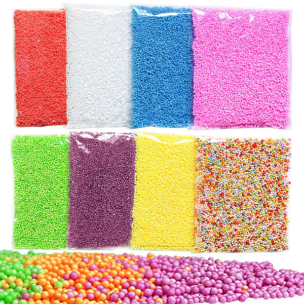 10000 pcs Mini Styrofoam Balls for Slime, Small Tiny Foam Beads for Making  Floam School Arts Crafts Supplies, 0.1-0.18 Inch
